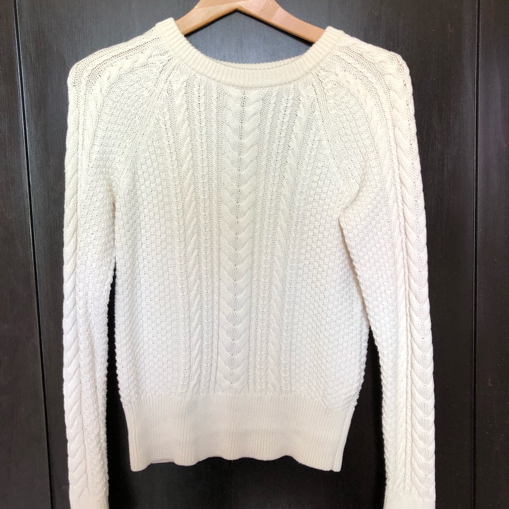WORN ONCE Gap Cream/White Sweater